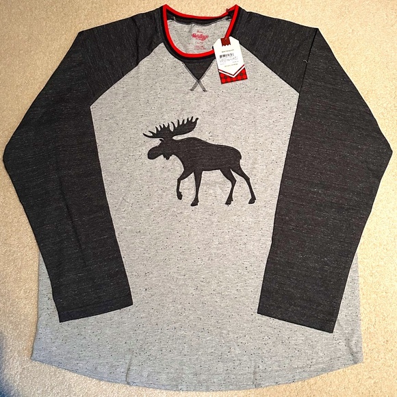 Hatley Other - Hatley Heritage Moose Raglan Shirt